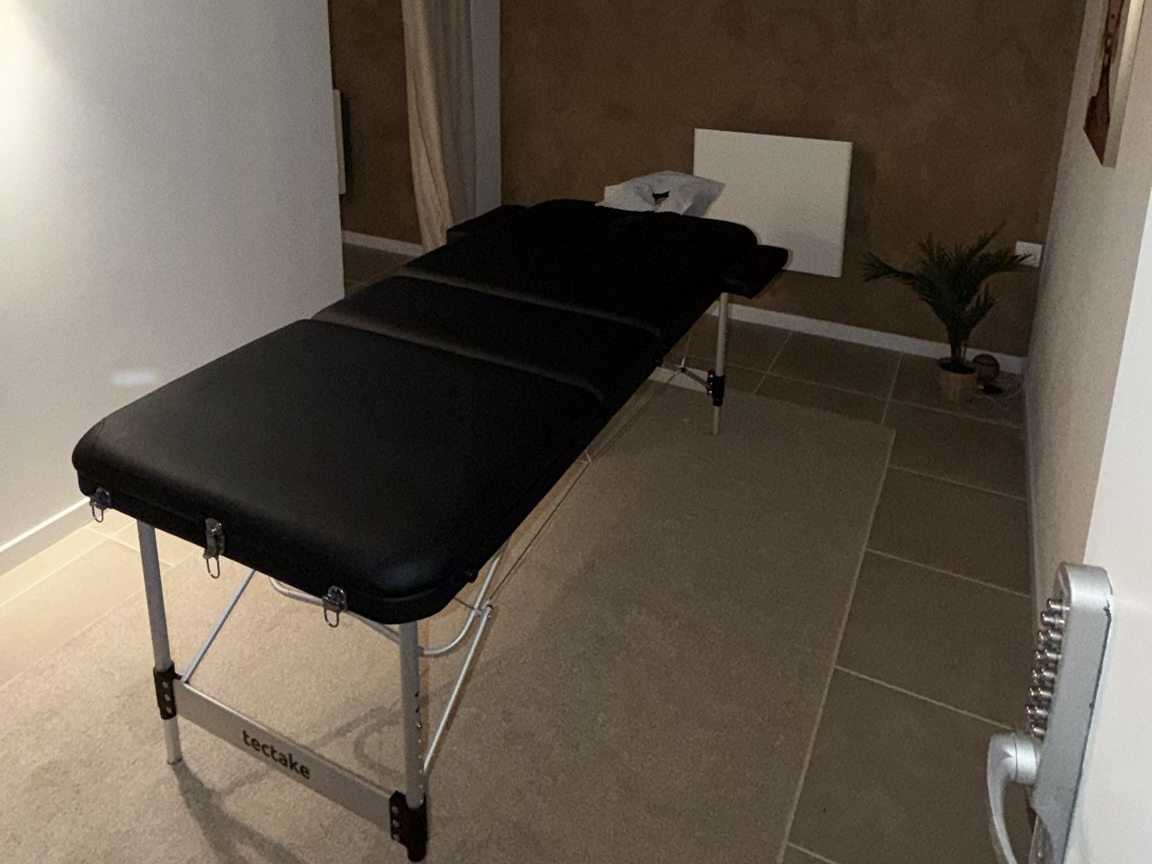 La cabine de massage